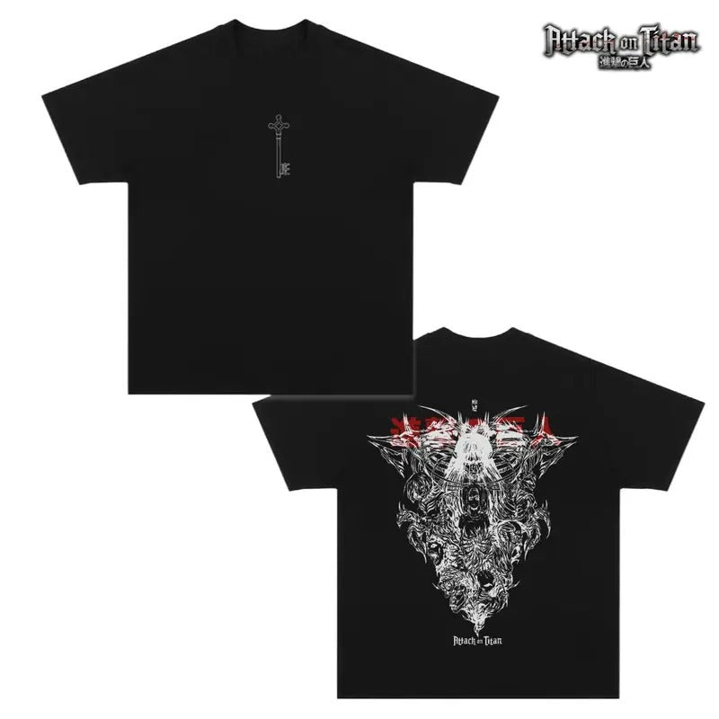 Attack On Titan: Shifter Titan Graphic Tee | AOT Japanese Anime Unisex T-shirt, Sweatshirt, Hoodie | HypeCrazeTee.com