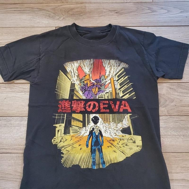 Attack on Titan Neon Genesis Evangelion EVA Shirt Hoodie, Sweatshirt | HypeCrazeTee.com