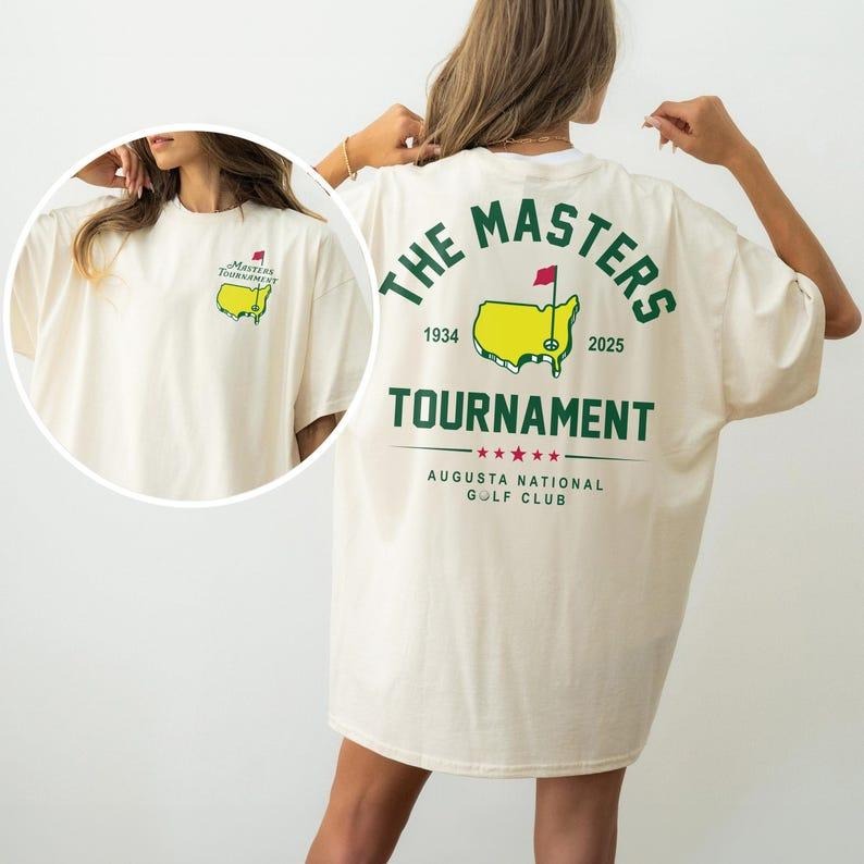Augusta Masters Golf Shirt, 2025 Masters Golf Tournament TShirt, Augusta National Club Shirt Hoodie, Sweatshirt