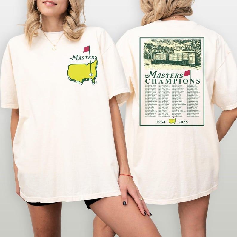 Augusta Masters Golf Shirt, Masters Golf Tournament 2025 TShirt, 2025 Masters Golf Shirt Hoodie, Sweatshirt