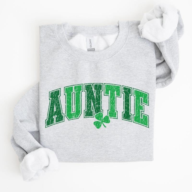 Auntie St Patrick'S Day Shamrock T-Shirts, Hoodie, Sweatshirt