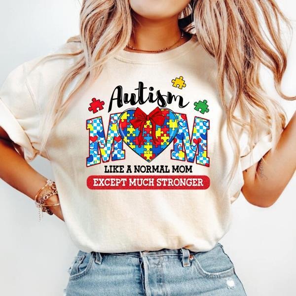 Autism Awareness Coquette Autism Mama Retro Autism Heart Autism Advocate Neurodiversity Shirt T-Shirts, Hoodie, Sweatshirt