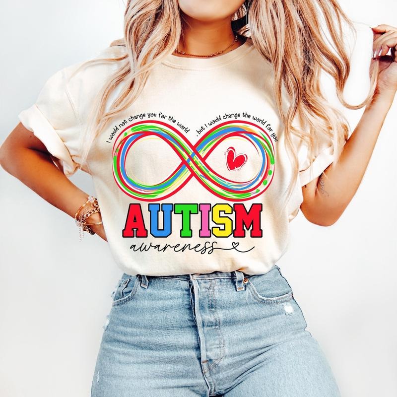 Autism Awareness T-Shirt, Retro Autism T-Shirt, Autism Mama T-Shirt, Autism Advocate T-Shirt, Special Education,...