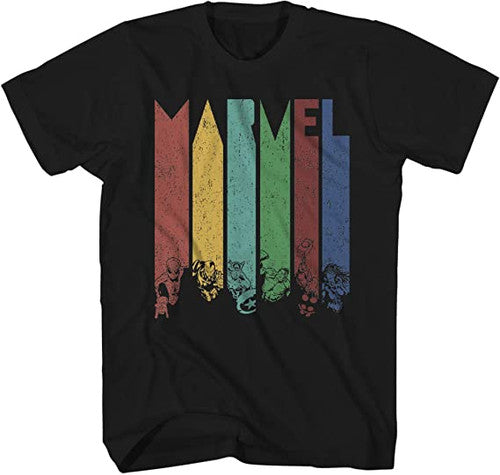 Avengers X Men Hulk Captain America Iron Man Spider Man Thor Widow Comics Adult Tee Graphic Man's T-Shirt Tee