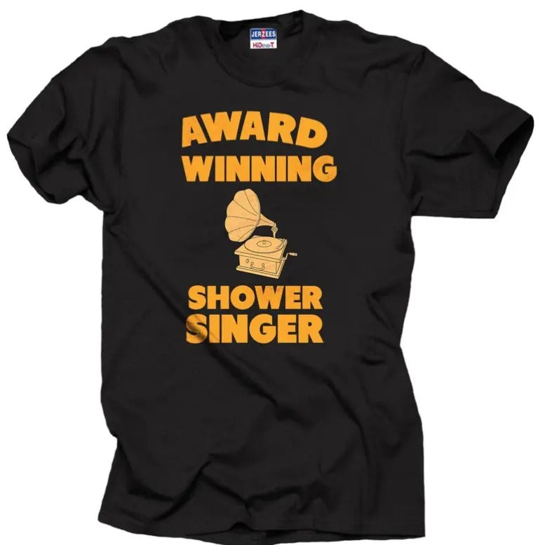 Award Winning Shower Singer T-shirt Funny T-shirt Singer shirt Hoodie, Sweatshirt | HypeCrazeTee.com