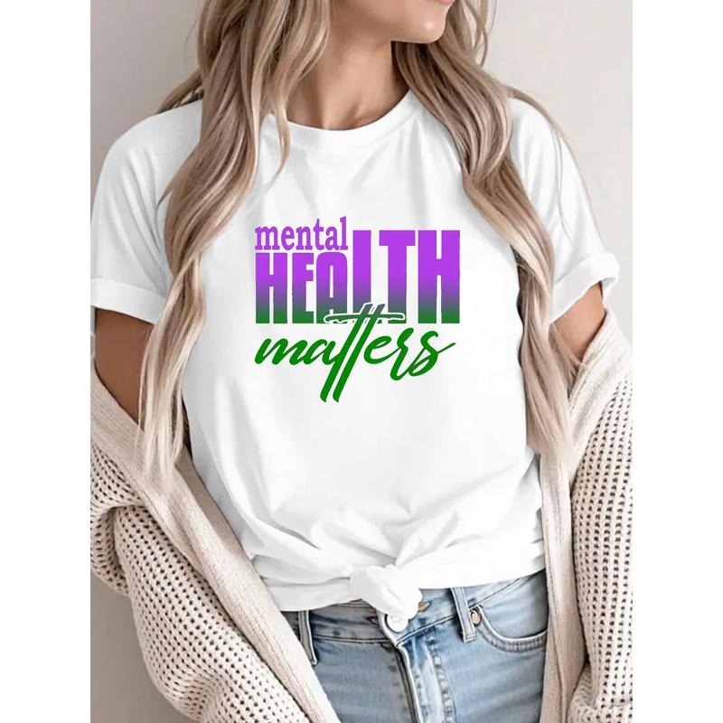Awareness - Driven T - Shirt Emphasizing the Significance of "mental HEALTH matters" Hoodie, Sweatshirt | HypeCrazeTee.com