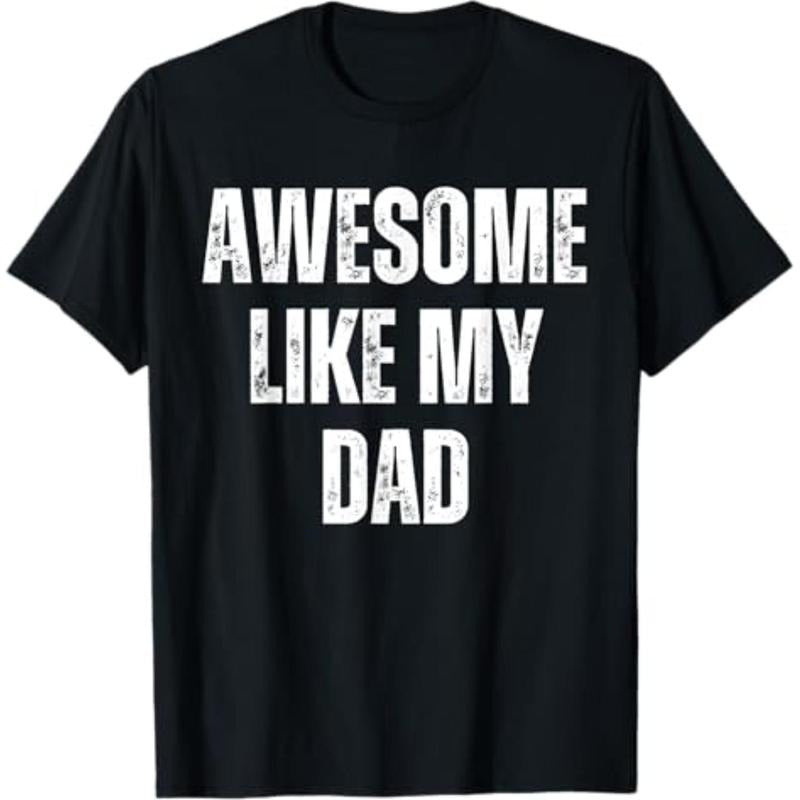 Awesome Like My Dad Kids Daughter Dad and Son Matching T-Shirt Hoodie, Sweatshirt | HypeCrazeTee.com
