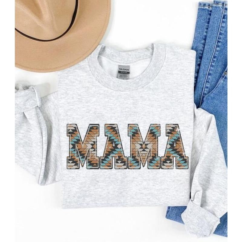 Aztec Mama Sweatshirt, Stylish and Comfortable, Perfect for Everyday Wear T-Shirts, Hoodie | HypeCrazeTee.com