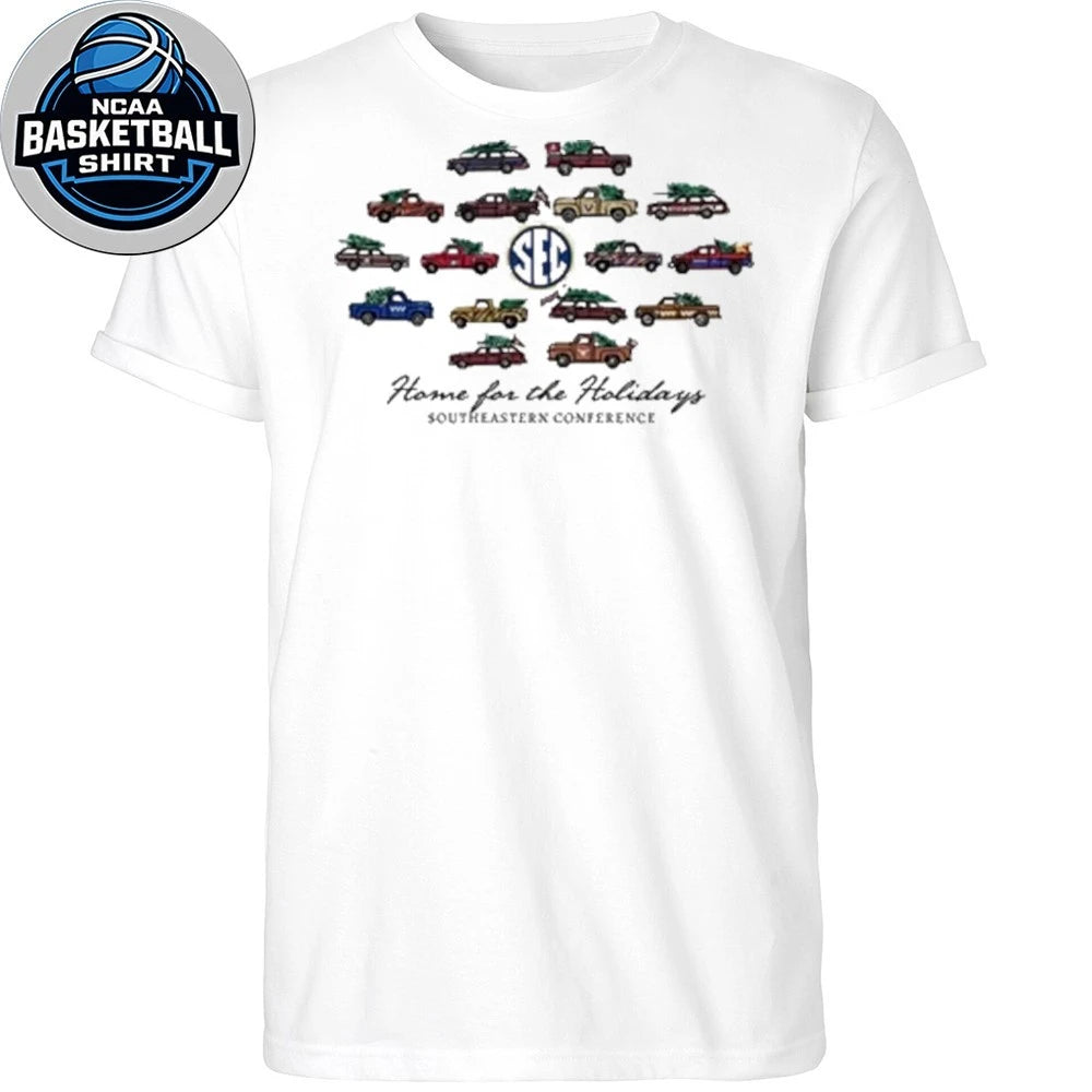 B-Unlimited SEC White Home for the Holidays Shirt