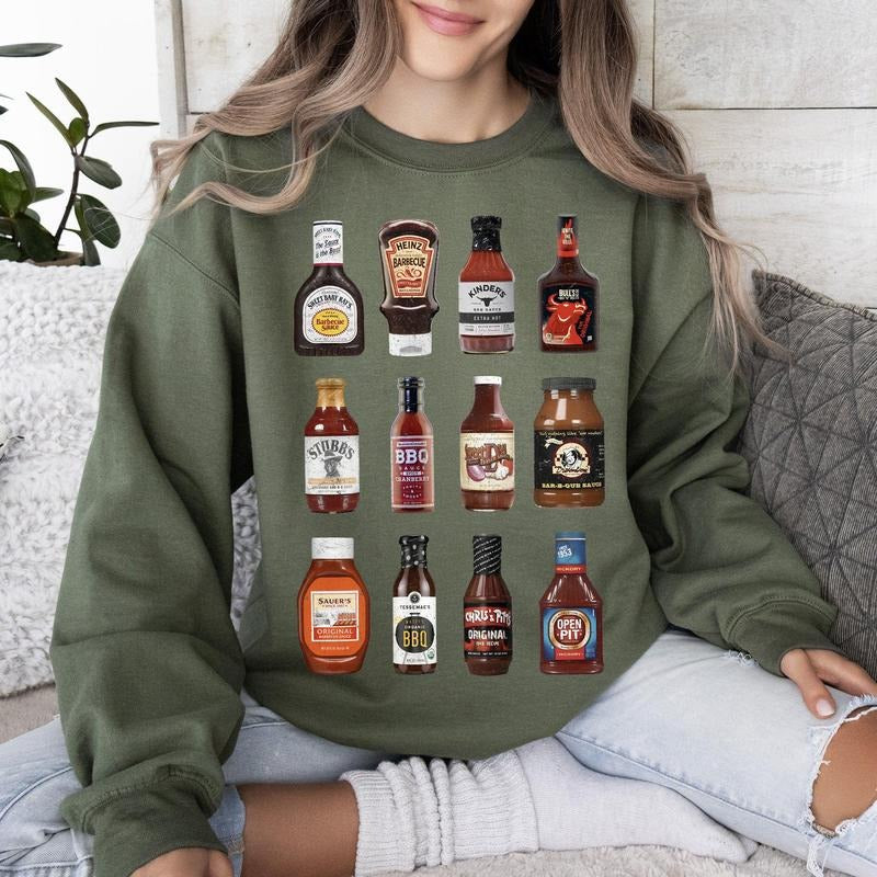 BBQ Sauce, Photo Grid Sweatshirt, Trend T-Shirts, Hoodie | HypeCrazeTee.com