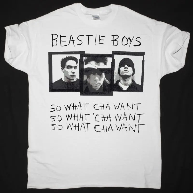 BEASTIE BOYS SO WHAT'CHA WANT NEW WHITE T-SHIRT Hoodie, Sweatshirt | HypeCrazeTee.com