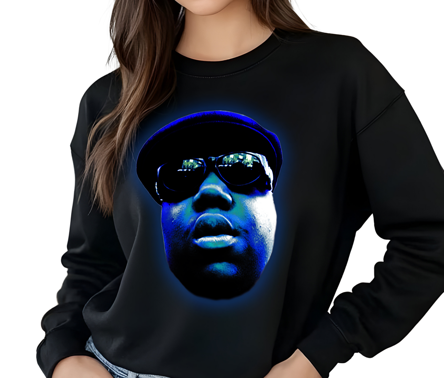 Biggie Smalls The Notorious B.I.G. Vintage Rap Long Sleeve T-Shirt – Music Icon Shirt, Hip Hop Streetwear, Unisex Gift for Rap Fans