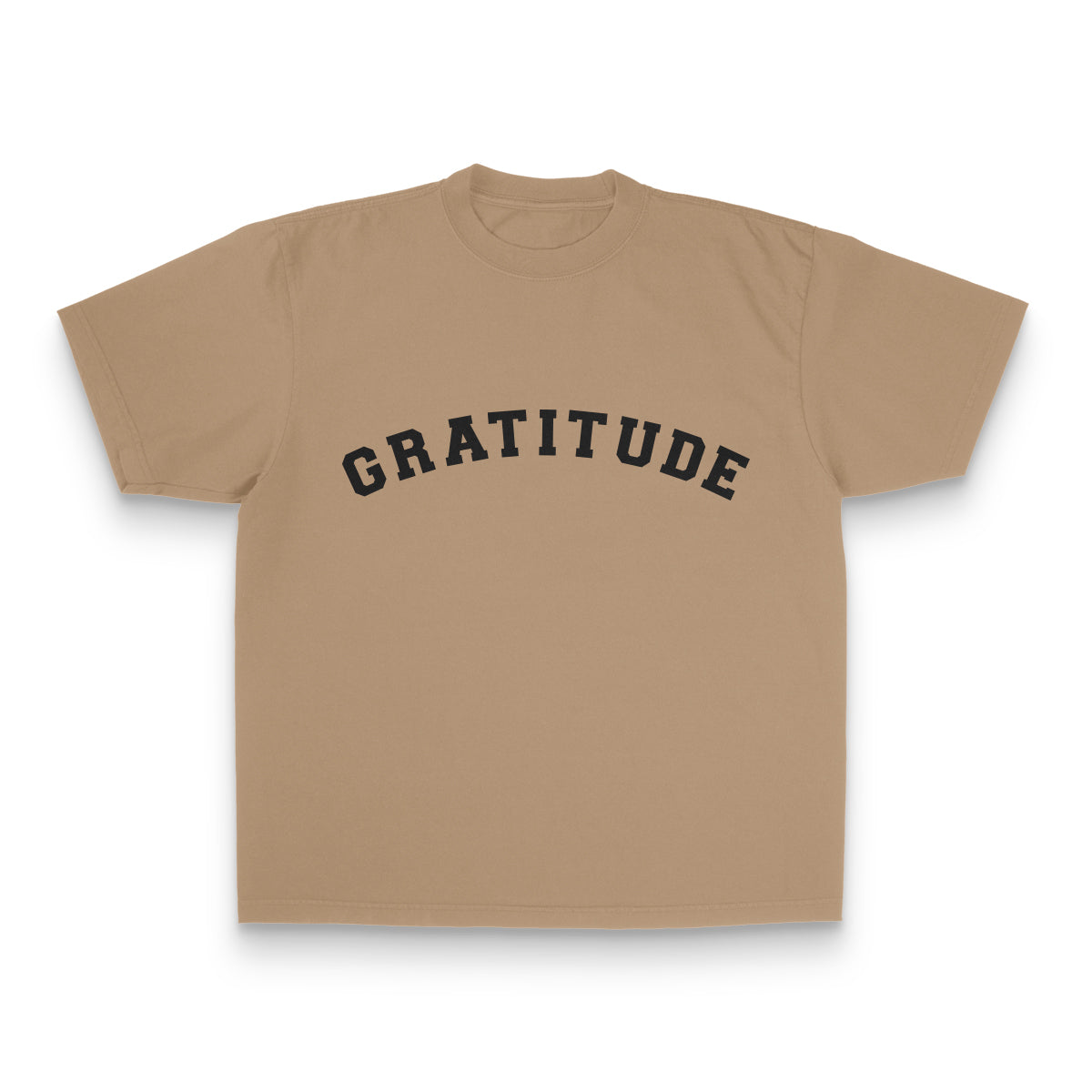 Gratitude Tee - Blonde Brown Style001