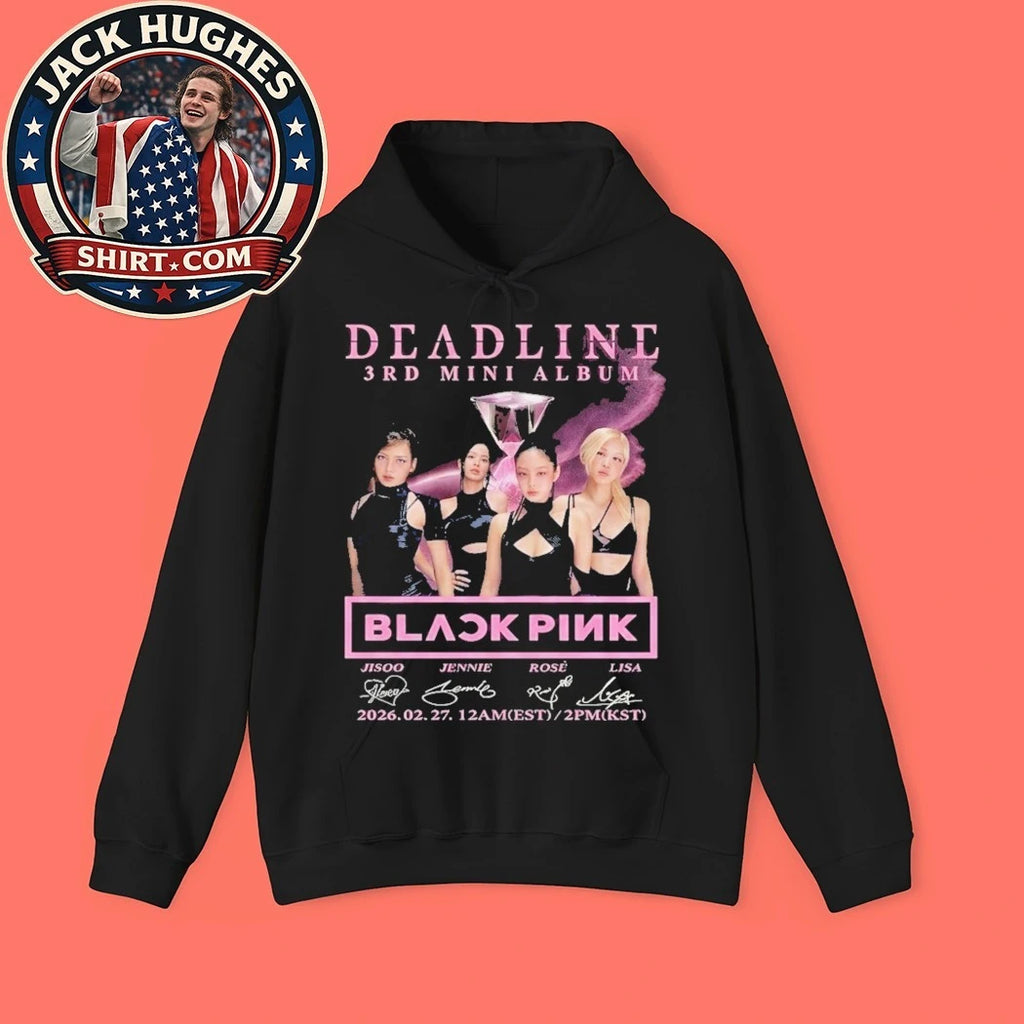 BLACKPINK Deadline 3rd Mini Album Signatures 2026 02 27 T-Shirt