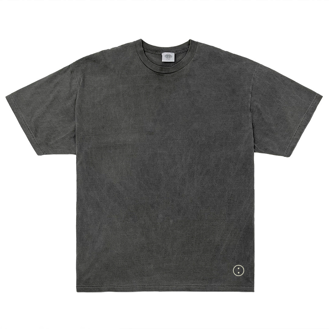 Essentials Vintage Washed Tee - Charcoal