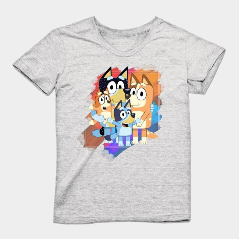 BLUEY FAMILY, FRESH DESIGN Bluey Cartoon  T-Shirt Hoodie, Sweatshirt | HypeCrazeTee.com