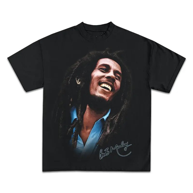 BOB MARLEY  VINTAGE GRAPHIC T-SHIRT - STREETWEAR Hoodie, Sweatshirt | HypeCrazeTee.com