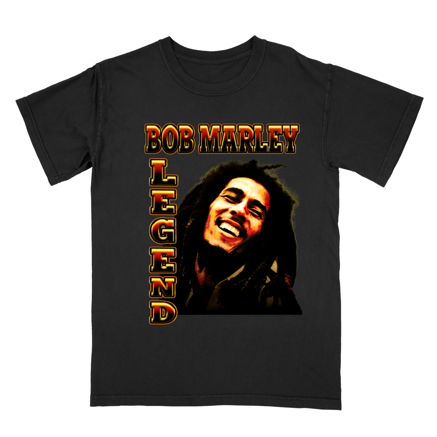 Bob Marley Legend Graphic Tee – Retro 90s Reggae Shirt, Vintage Streetwear T-Shirt, Unisex Music Fan Shirt