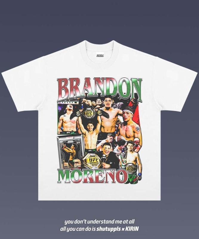 BRANDON MORENO Tee | Vintage Tee Graphic T-Shirt Sweatshirt Hoodie | Sport Tee - Gift For Fan 1.0 | HypeCrazeTee.com