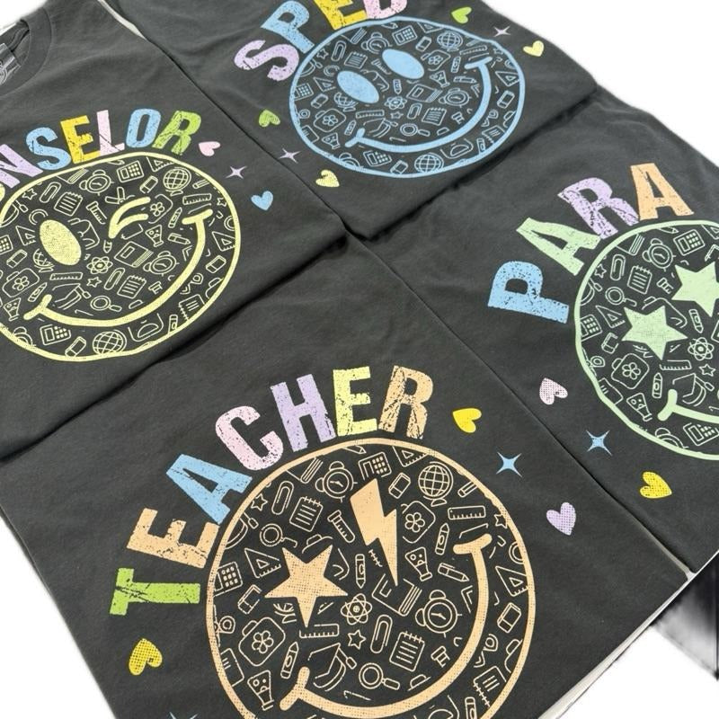 Back to school graphic tshirt Teacher PARA Counselor SPED Top Womenswear Hoodie, Sweatshirt | HypeCrazeTee.com