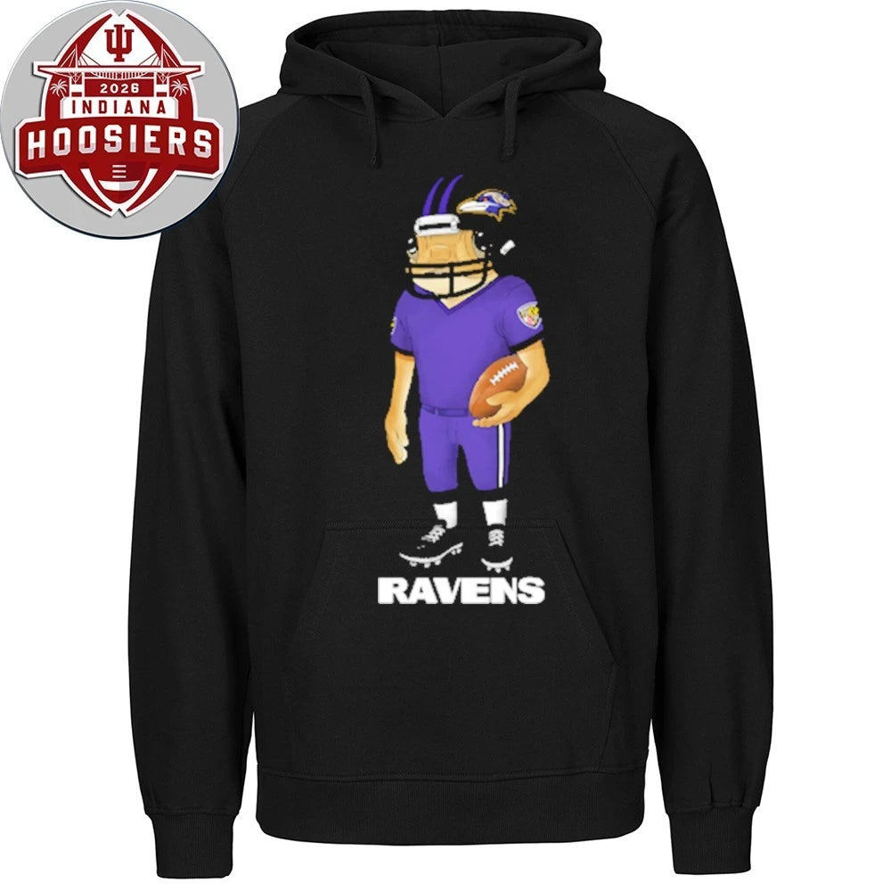 Bad Bunny x Baltimore Ravens Concho Logo T-Shirt