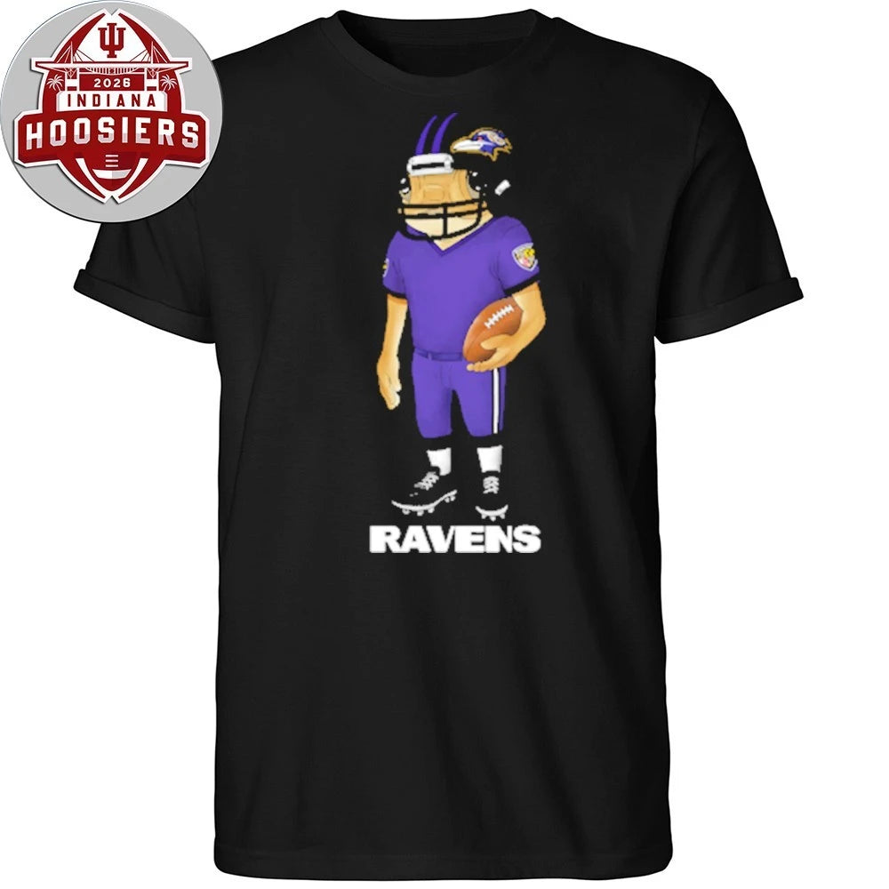 Bad Bunny x Baltimore Ravens Concho Logo T-Shirt