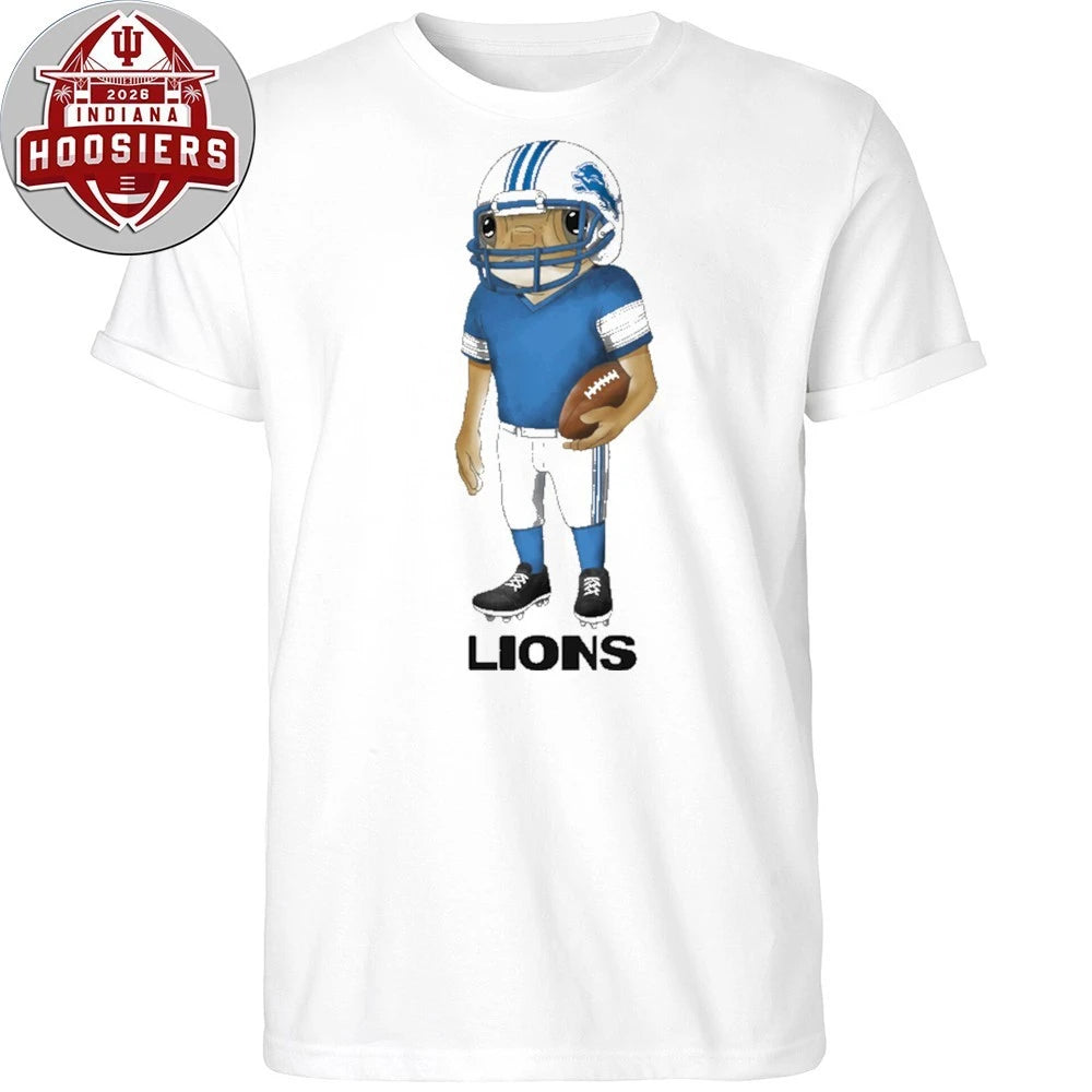 Bad Bunny x Detroit Lions Concho Logo T-Shirt
