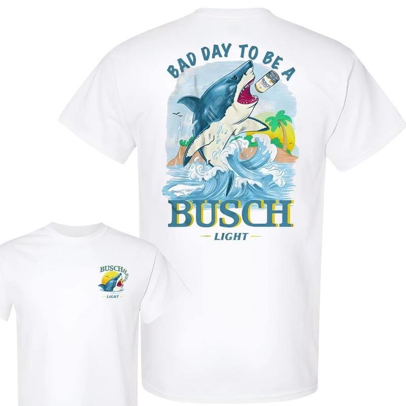 Bad Day To Be A Busch Light T-shirt, Busch Light Tshirt Full Color For Men And Women Tshirt, Busch Light Beer T-shirt...