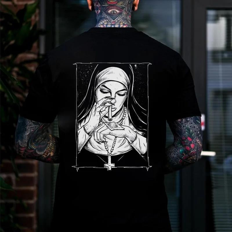 Bad Religion Naughty Nuns T-shirt - Naughty Clothes Men Hoodie, Sweatshirt | HypeCrazeTee.com