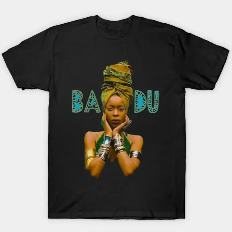 Badu T-Shirt, Erykah Badu Rap Shirt, Gift Shirt Hoodie, Sweatshirt | HypeCrazeTee.com