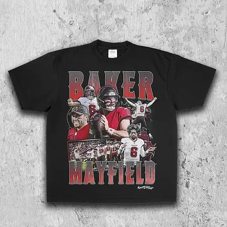 Baker Mayfield " Playoff Pack " Tee - Soft and Comfortable Shirt - Menswear - Graphic T-Shirt Hoodie, Sweatshirt