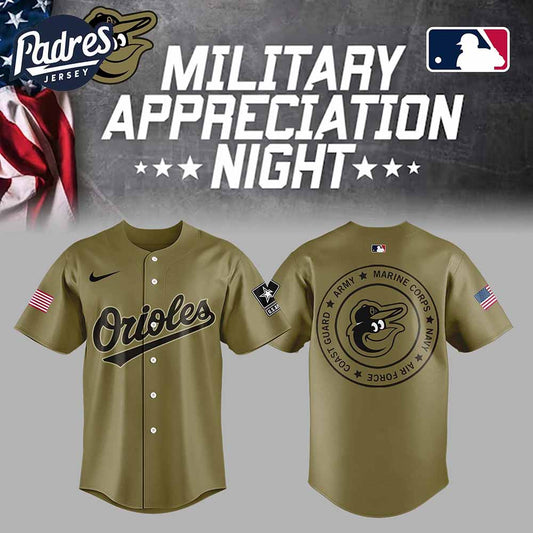 Baltimore Orioles Baseball Jersey Military Green For Fan 2025 - Padres Jersey Oasis: Elevate Your Baseball Style Game