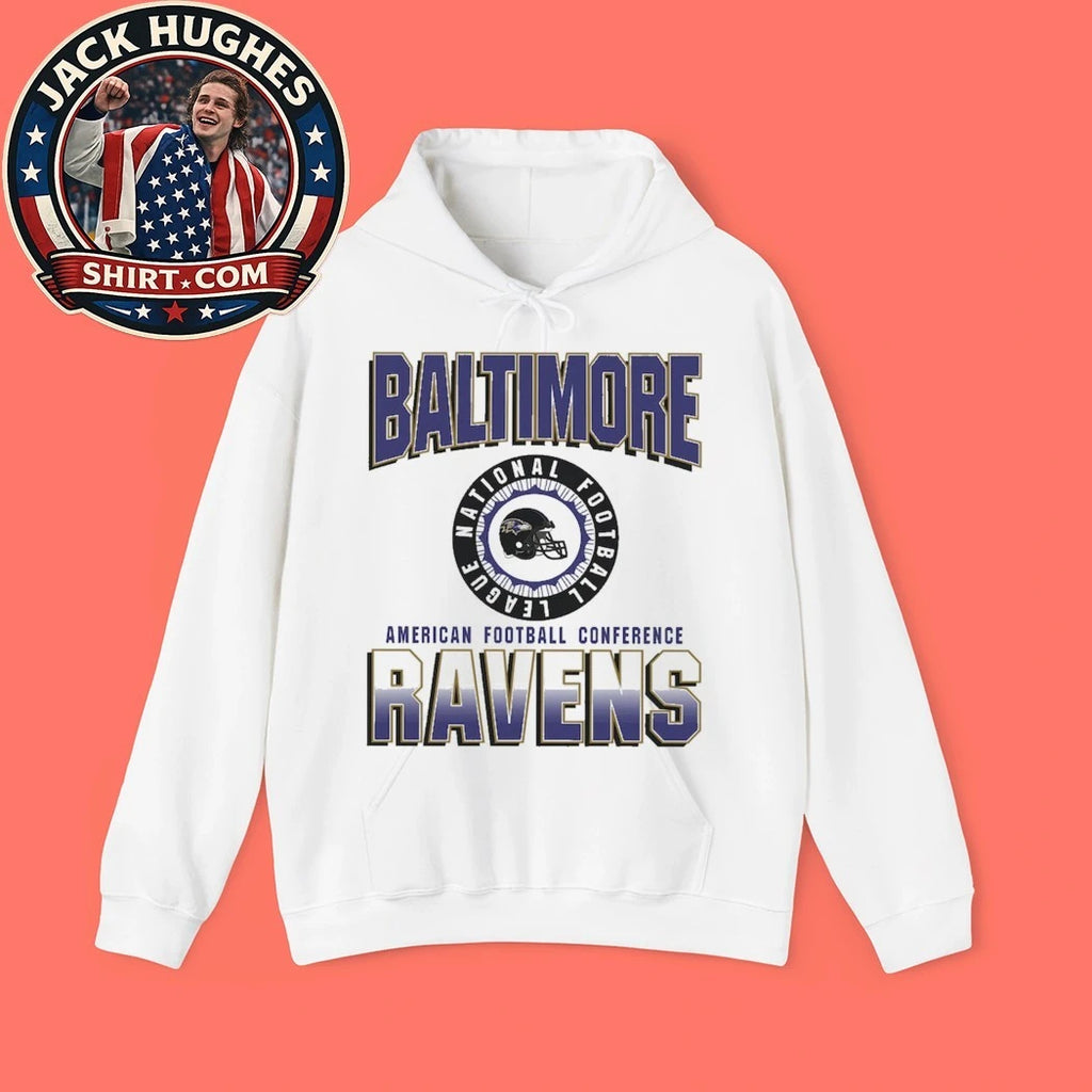 Baltimore Ravens Gameday Couture American Football Conference Logo T-Shirt