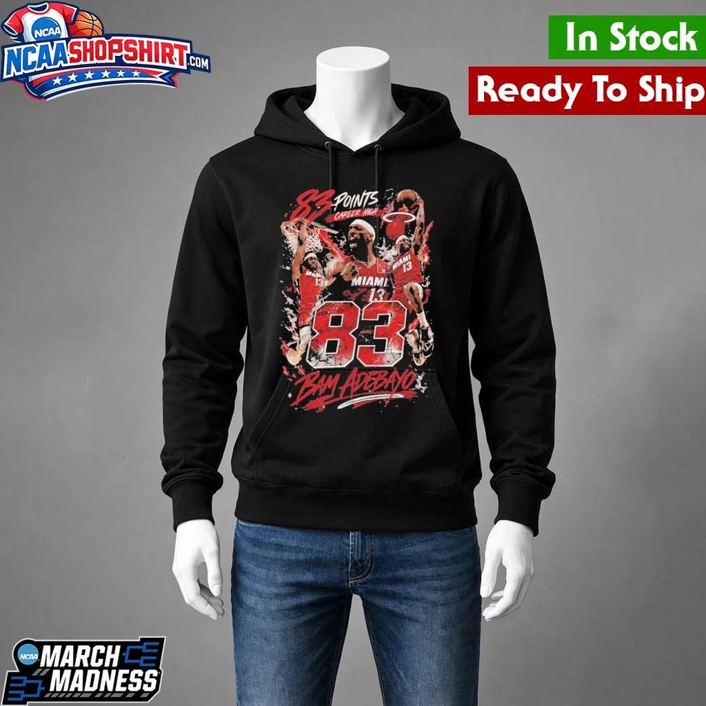 Bam Adebayo 83 Points Career High Shirt