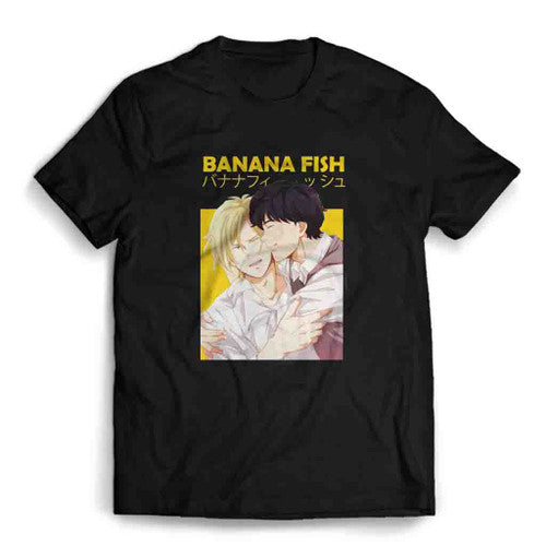 Banana Fish Eiji Okumura Ash Lynx Anime Mens T-Shirt Tee