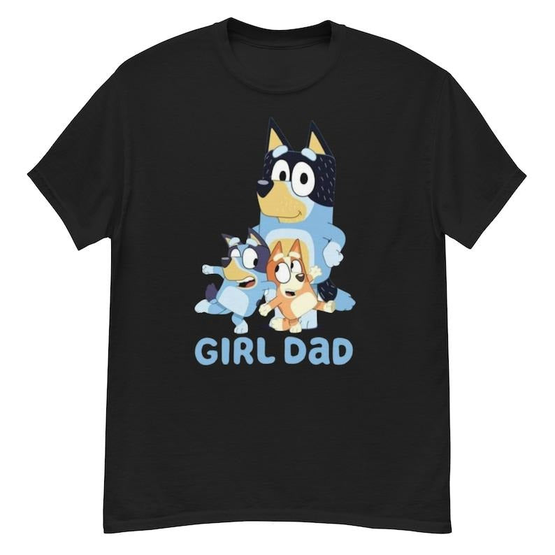 Bandit Girl Dad Shirt Bluey Shirt, Bluey Shirt, Bingo Shirt, Bluey and Bingo, Fathers day shirt, Bingo Heeler, Gift, Gift...