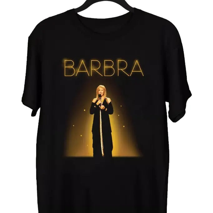 Barbra Streisand Short Sleeve Cotton Black All Size S-3XL Shirt Hoodie, Sweatshirt | HypeCrazeTee.com
