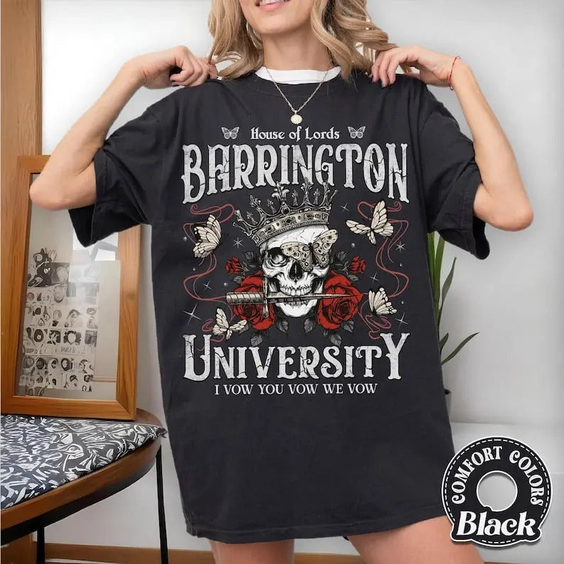 Barrington University Shirt, Haunting Adeline Shirt, the Ritual Merch, Dark Romance Book Club, Smut Shirt, Fantasy Reader...