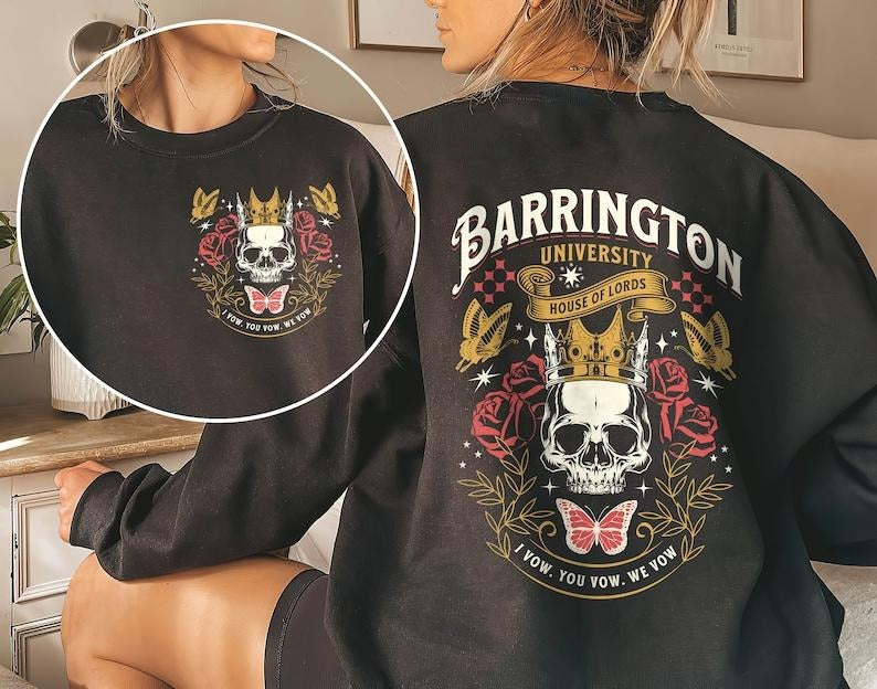 Barrington University The Ritual Shirt Dark Romance Reader Shirt, Smut Merch, Spicy Romance, Book Lover Gift, Ryat Archer...