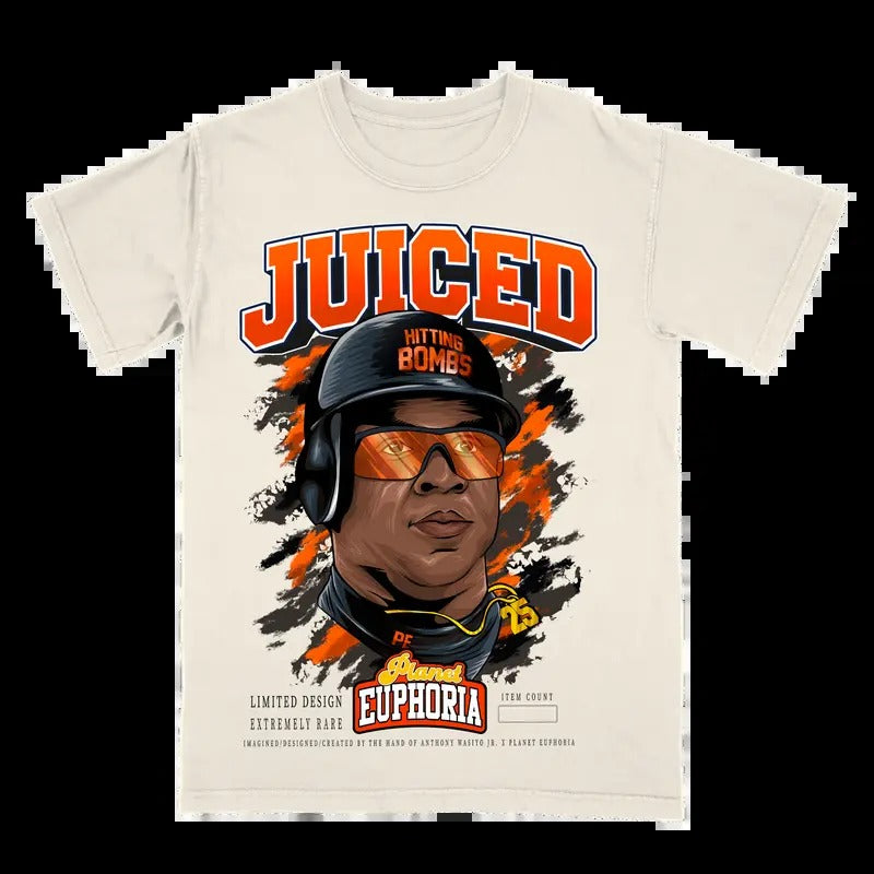 Barry Bonds Juiced Tee - Gift For Fan - Men's Casual T-shirt - Menswear Hoodie, Sweatshirt | HypeCrazeTee.com
