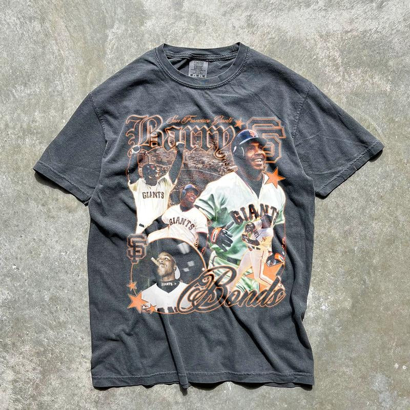 Barry Bonds Unisex T-Shirt, Graphic Tee, Sport Shirt, Streetwear, Gift, Trending Hoodie, Sweatshirt | HypeCrazeTee.com