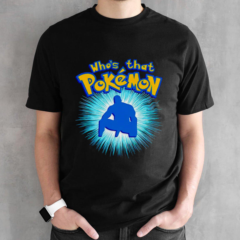 Barry Wood whoâ€™s that Pokemon shirt