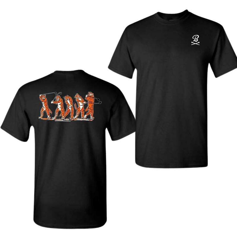 Barstool Golf Time Unique Tiger Golfing Fun Creative Golf Sports Enthusiasts T-Shirts, Hoodie, Sweatshirt