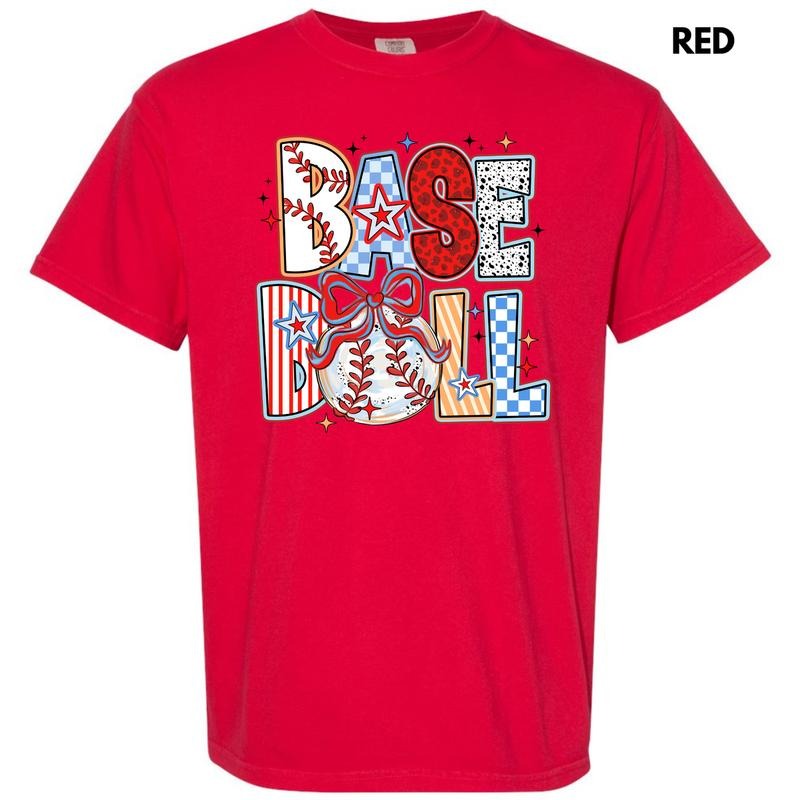 Baseball Crazy Pattern Comfort Colors T-Shirt 'NLB' Hoodie, Sweatshirt | HypeCrazeTee.com