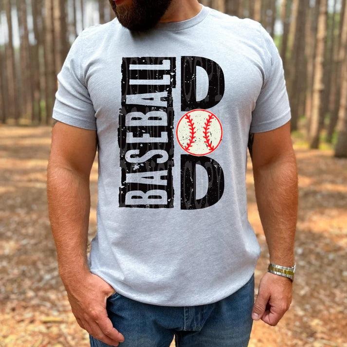 Baseball Dad DTF Transfers - THIS IS NOT A SHIRT Hoodie, Sweatshirt | HypeCrazeTee.com