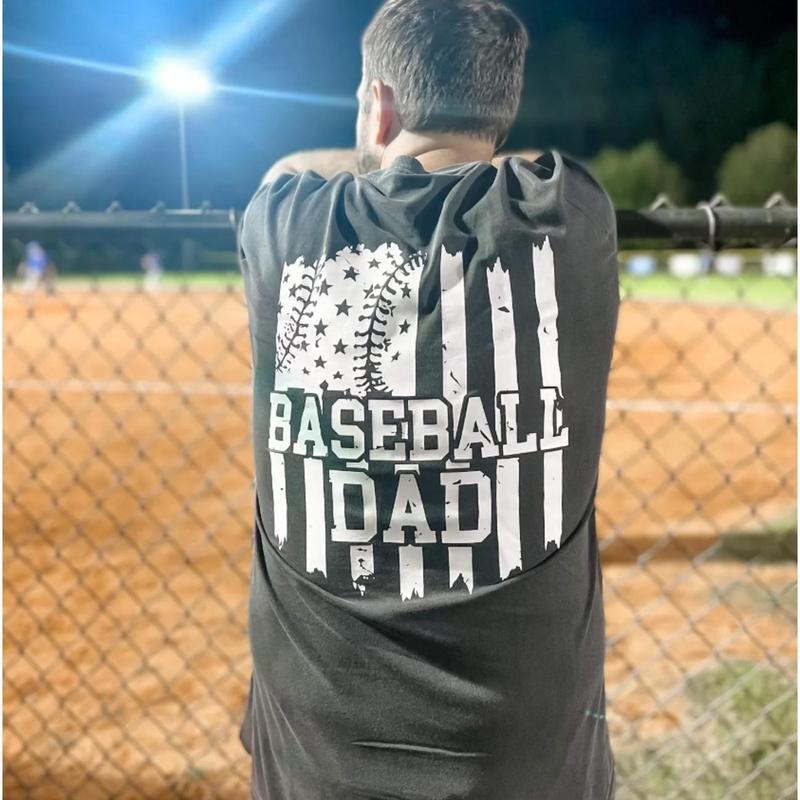 Baseball Dad Short Sleeve Tee, Sporty Father Shirt, Game Day Outfit, Gift for Baseball Lovers ADUGS Hoodie, Sweatshirt