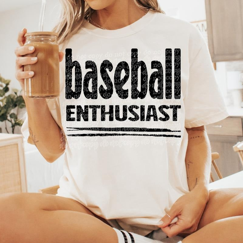 Baseball Enthusiast DTF Transfers - THIS IS NOT A SHIRT Hoodie, Sweatshirt | HypeCrazeTee.com