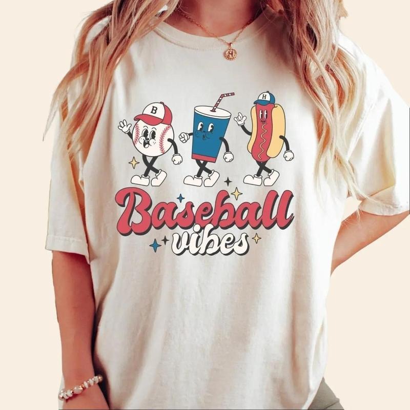 Baseball Game Day  Shirt, Retro Baseball Shirt, Women's Baseball Shirt, Sports Mom Shirt, Mom Baseball Shirt, Family...