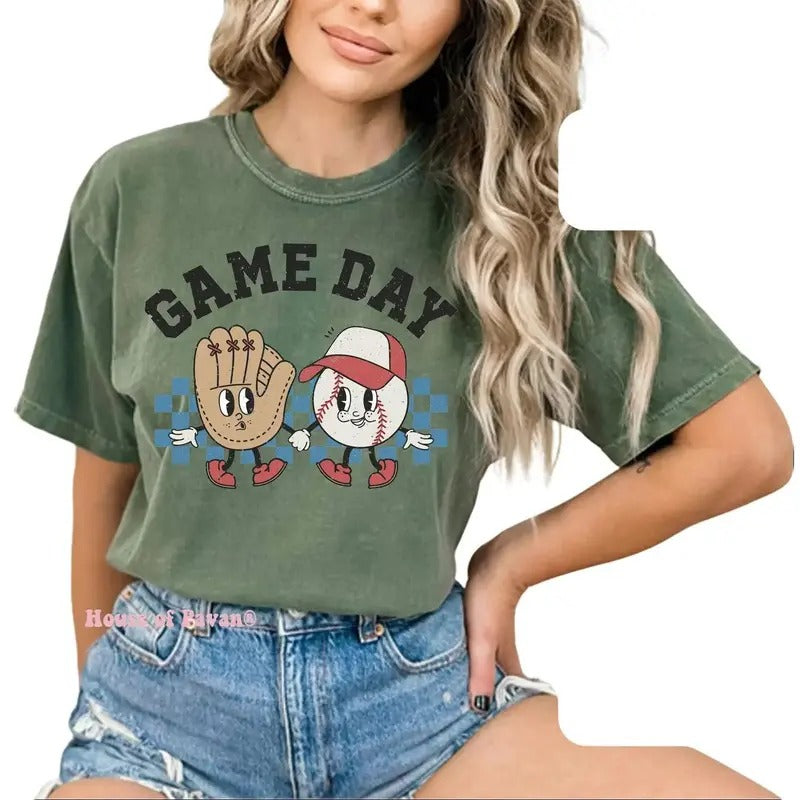 Baseball Game Day Shirt T Mom Shirt Baseball Shirt Sports Mom Shirt Family Baseball Shirt T-Shirts, Hoodie, Sweatshirt