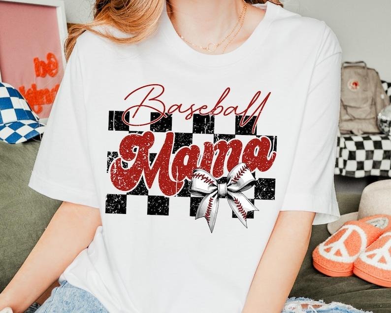 Baseball Mama Shirt, Mother's Day Gift For Baseball Mom, Gift For Baseball Lover Mom Shirt, Mother's Day Shirt Hoodie,...